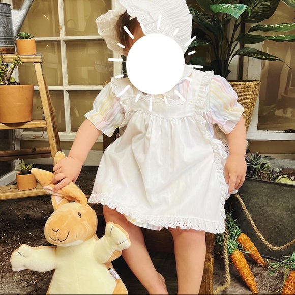 VINTAGE HADDAD BROTHERS BABY GIRL DRESS 24 MONTHS - Picture 4 of 4